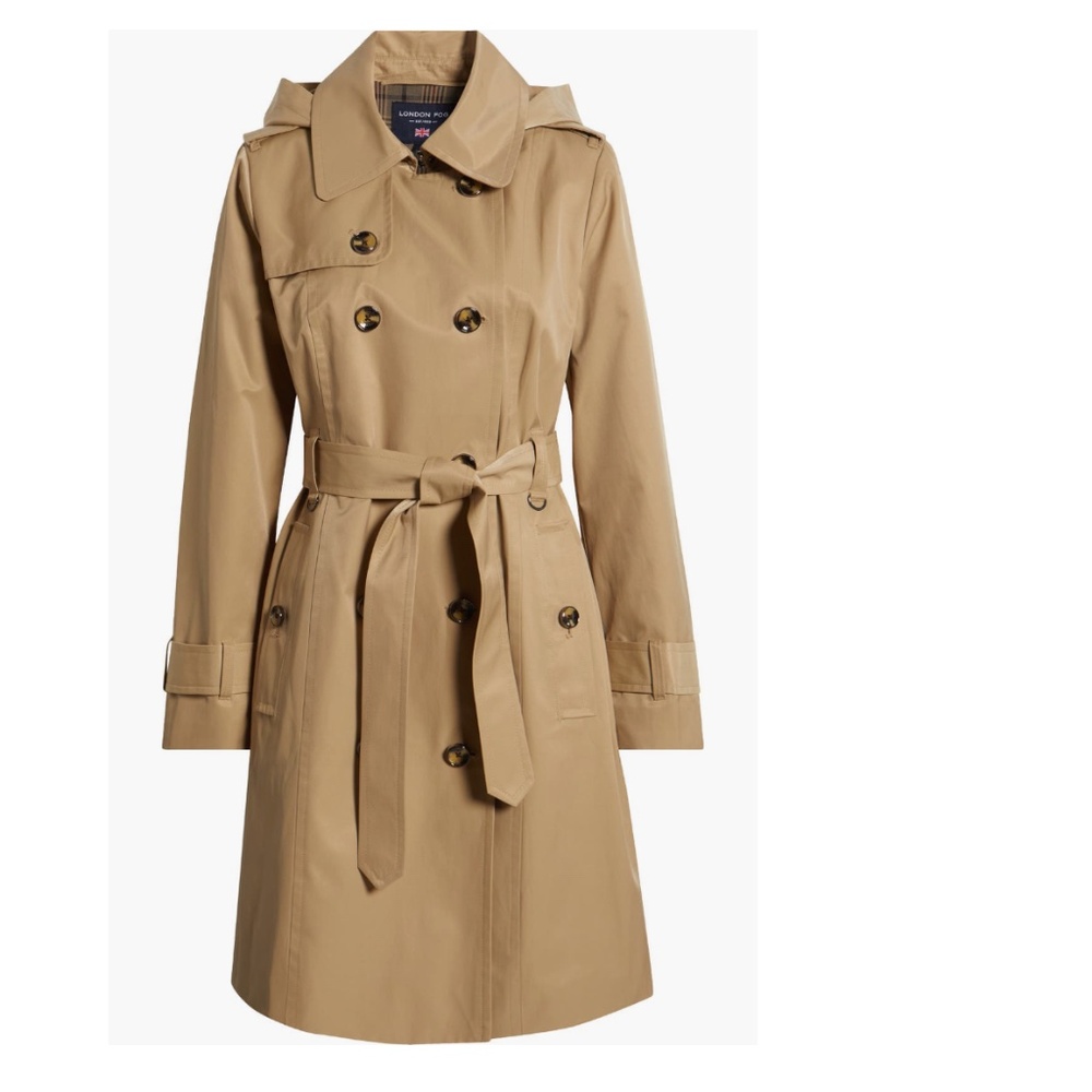 London Fog wind, Lapelle double breast trenchcoat